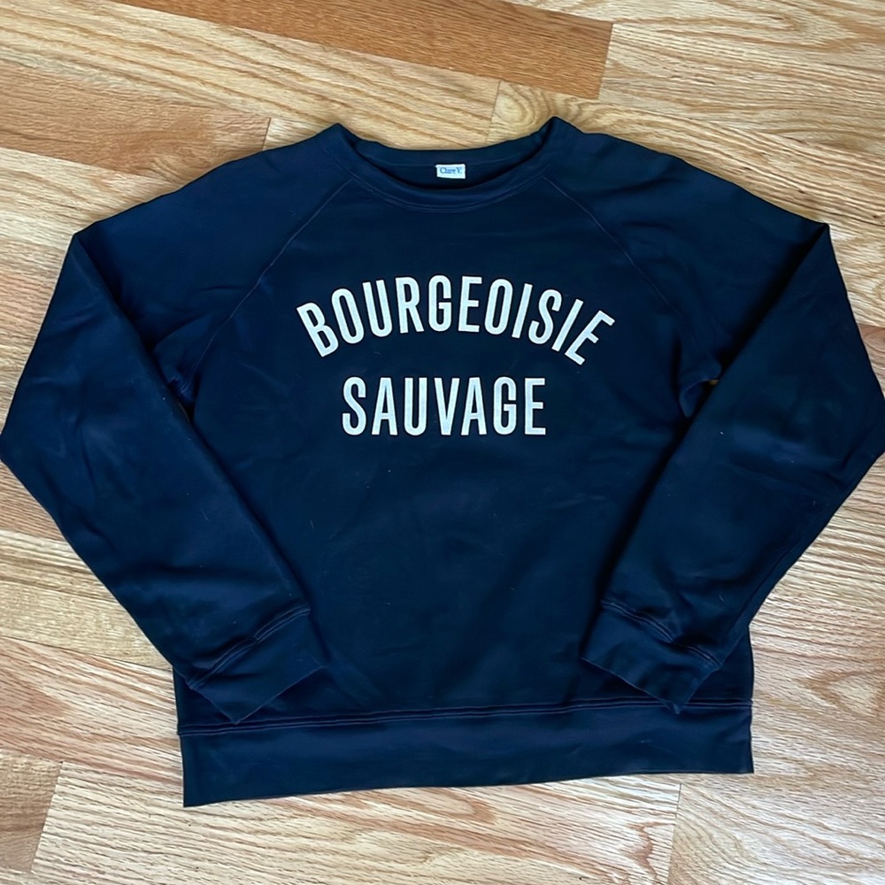 Clare V Bourgeoisie Sauvage Sweatshirt
